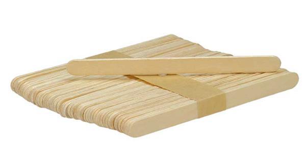 Bunte Holzstäbchen, Holzspatel oder Eisstiele zum Basteln, 36 Stk., Größe  ca. 150 x 18 x 1,2 mm. online kaufen