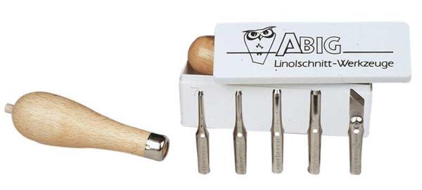 Abig Linolschnitt-Werkzeug Set online kaufen