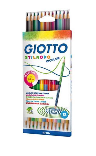 Giotto Farbstifte Stilnovo - Bicolour, 12 Stk. online kaufen