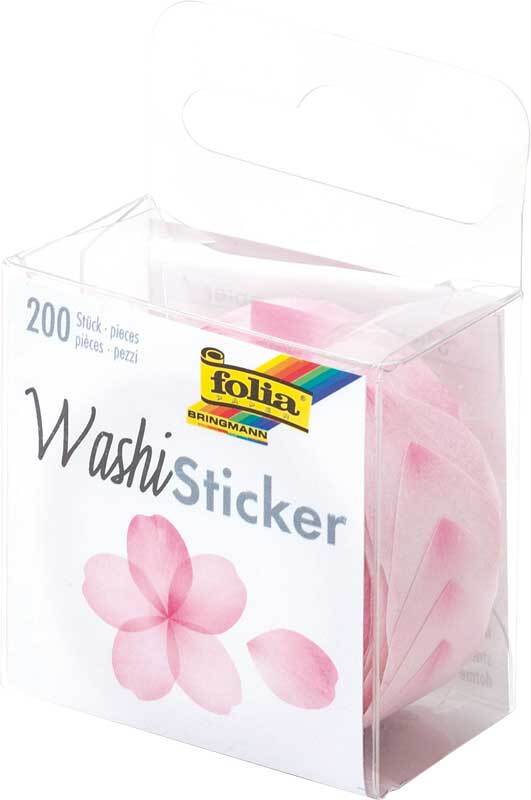 Washi Sticker - Blüten rosé online kaufen