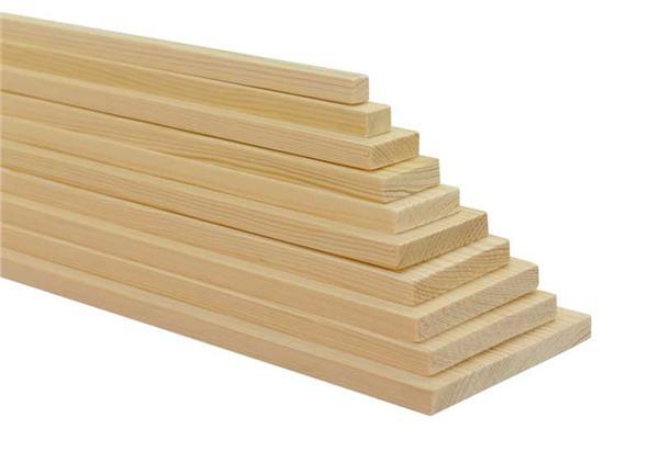Hobby Holz = 10m Leichtholz 20x30 mm 10er Pack 1m Bastelholz 